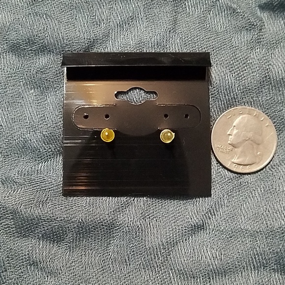 🌻Silver rose earrings - Picture 3 of 3